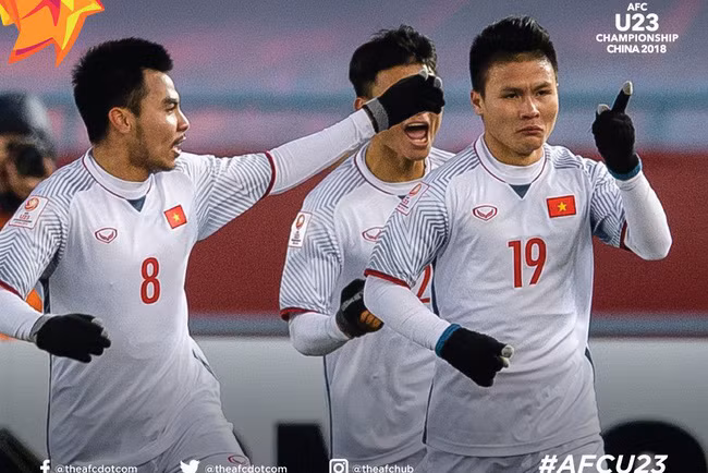 U23 Việt Nam làm nên lịch sử bóng đá nước nhà khi đánh bại U23 Qatar để vào chung kết (Ảnh: Vtv.vn) U23 Việt Nam làm nên lịch sử bóng đá nước nhà khi đánh bại U23 Qatar để vào chung kết (Ảnh: Vtv.vn)