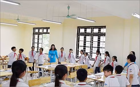 Một giờ dạy học khi thực nghiệm chương trình giáo dục phổ thông mới (Ảnh: Bộ Giáo dục và Đào tạo) Một giờ dạy học khi thực nghiệm chương trình giáo dục phổ thông mới (Ảnh: Bộ Giáo dục và Đào tạo)