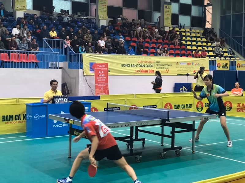 Chung kết đơn nữ giải vô địch bóng bàn toàn quốc lần 36 năm 2018