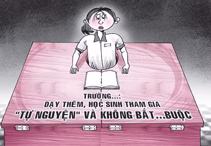 Thông tư 17 giờ là cái khiên che chắn cho dạy thêm thu tiền