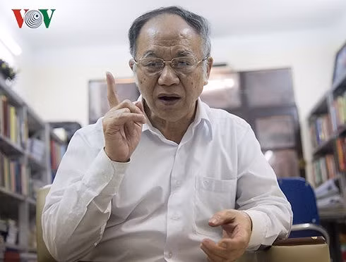 Giáo sư Hoàng Chí Bảo. Ảnh: VOV Giáo sư Hoàng Chí Bảo. Ảnh: VOV