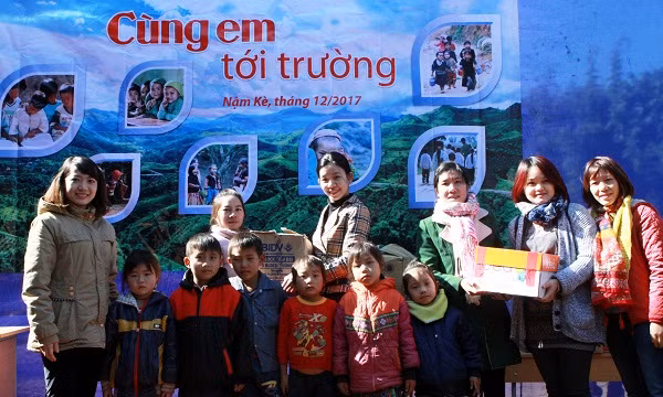 BIDV đồng hành "Cùng em tới trường"
