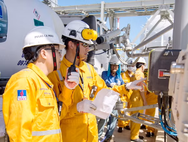 Người lao động PV Gas Ca Mau