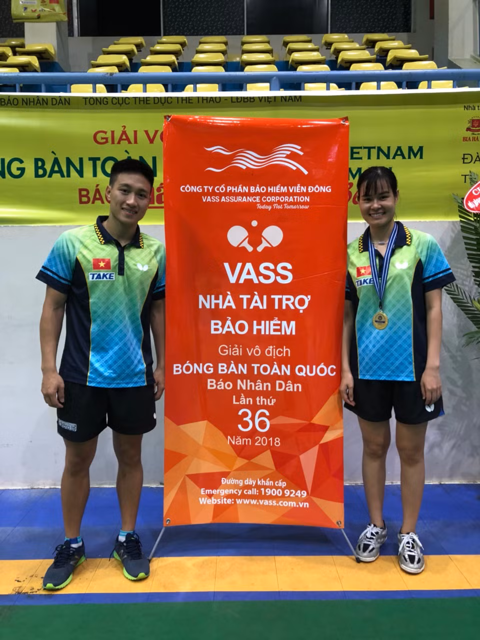 Vận động viên Nguyễn Anh Tú (Hà Nội) trở thành nhà vô địch đơn nam 2018.