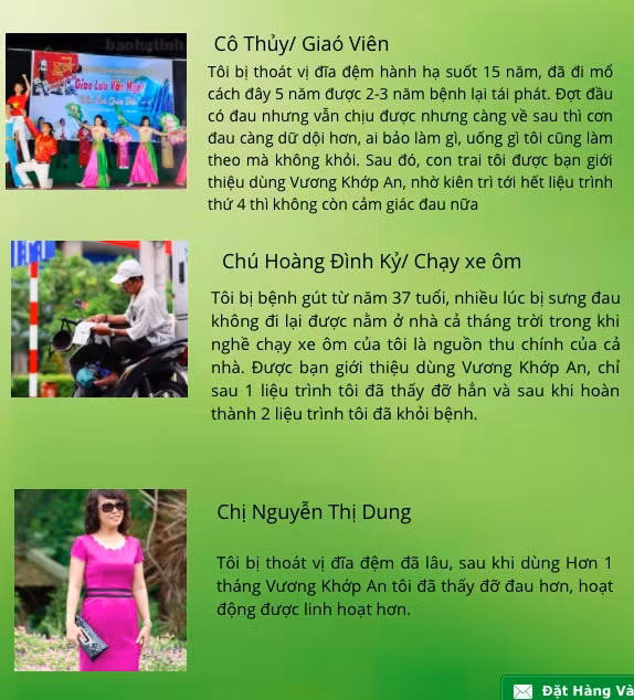 Thông tin nhân vật trong các bài quảng cáo thường rất chung chung, khó thể xác minh tính chân thật. Thông tin nhân vật trong các bài quảng cáo thường rất chung chung, khó thể xác minh tính chân thật.