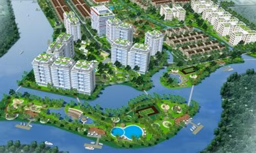 Phối cảnh khu dân cư Nhơn Đức, huyện Nhà Bè đang được Công ty Vạn Phát Hưng đàm phán bán một phần (30 hecta) cho 2 trường đại học. Phối cảnh khu dân cư Nhơn Đức, huyện Nhà Bè đang được Công ty Vạn Phát Hưng đàm phán bán một phần (30 hecta) cho 2 trường đại học.