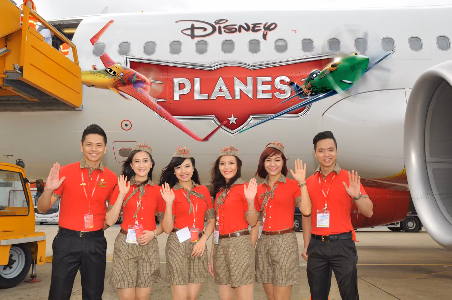 VietJetAir ra mắt tàu bay mang hình ảnh Planes.