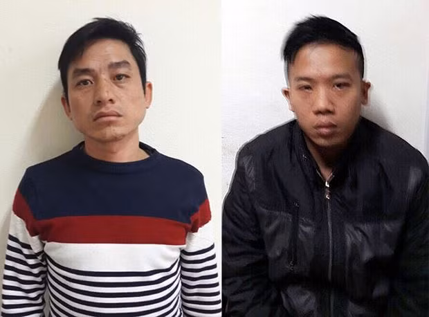 Hai đối tượng Lý Văn Minh và Lò Láo Lở (Ảnh: cơ quan điều tra cung cấp).