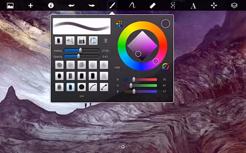 Autodesk SketchBook Pro (4,99 USD): Ứng dụng này cho phép bạn thoải mái trổ tài vẽ tranh và sơn trên chiếc tablet của mình. Autodesk SketchBook Pro sử dụng các công cụ sơn giống với các loại máy tính để bàn, tuy nhiên, người dùng có thể vẽ bằng nhiều loại bút khác nhau. Ứng dụng này được nhà sản xuất tối ưu hóa cho máy tính bảng Android 4.0. Autodesk SketchBook Pro (4,99 USD): Ứng dụng này cho phép bạn thoải mái trổ tài vẽ tranh và sơn trên chiếc tablet của mình. Autodesk SketchBook Pro sử dụng các công cụ sơn giống với các loại máy tính để bàn, tuy nhiên, người dùng có thể vẽ bằng nhiều loại bút khác nhau. Ứng dụng này được nhà sản xuất tối ưu hóa cho máy tính bảng Android 4.0.