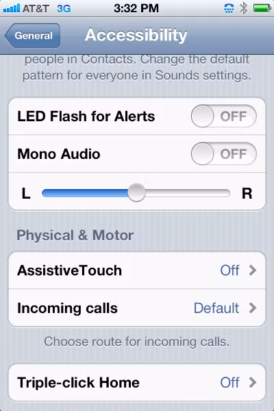 Bạn có thể chuyển đèn LED của iPhone thành đèn thông báo bằng cách vào Settings > General > Accessibility và kích hoạt chế độ LED Flash for Alerts. Bạn có thể chuyển đèn LED của iPhone thành đèn thông báo bằng cách vào Settings > General > Accessibility và kích hoạt chế độ LED Flash for Alerts.