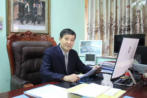 Nhà báo Nguyễn Anh Dũng - Tổng biên tập báo Xây Dựng.