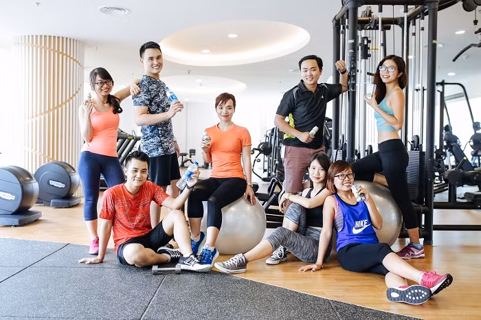 Tổ hợp phòng gym, phòng tập yoga, hồ bơi và không gian sáng tạo nằm ngay trong trụ sở chính của Vinamilk giúp nhân viên có được khoảng thời gian thư giãn sau giờ làm việc, lấy lại năng lượng để làm việc hiệu quả hơn. Tổ hợp phòng gym, phòng tập yoga, hồ bơi và không gian sáng tạo nằm ngay trong trụ sở chính của Vinamilk giúp nhân viên có được khoảng thời gian thư giãn sau giờ làm việc, lấy lại năng lượng để làm việc hiệu quả hơn.