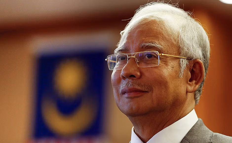 Chủ tịch đảng UMNO, đương kim Thủ tướng Malaysia Najib Razak, ảnh: AP. Chủ tịch đảng UMNO, đương kim Thủ tướng Malaysia Najib Razak, ảnh: AP.