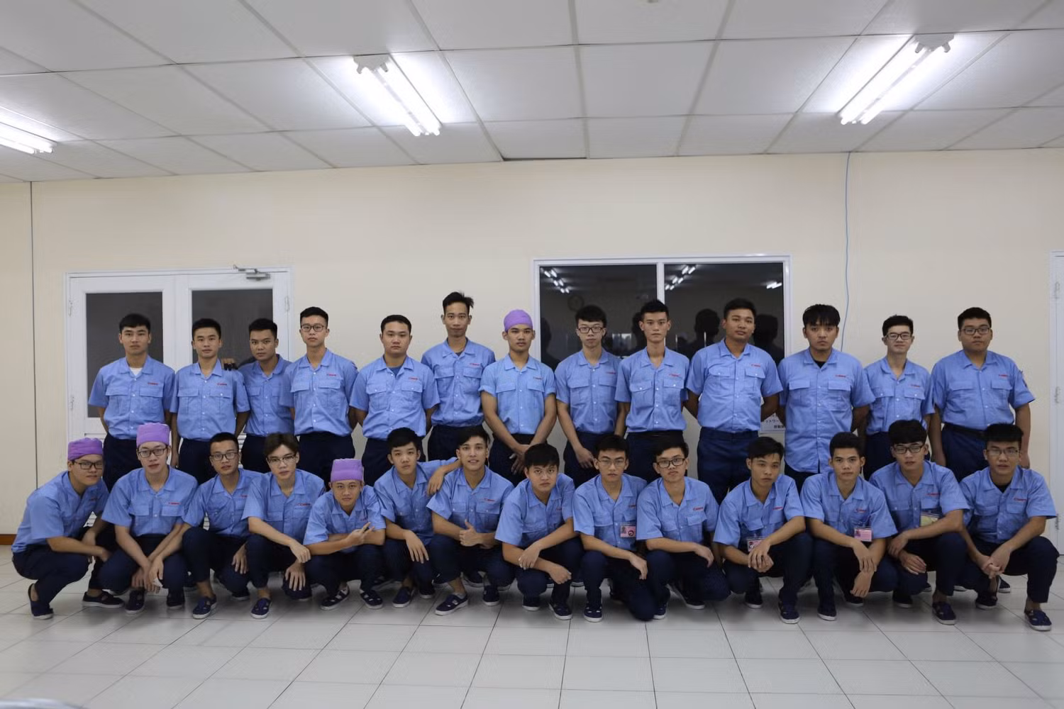 Sinh viên học lớp “chuẩn Nhật” của Đại học Công nghệ Giao thông vận tải (Ảnh: Nhà trường cung cấp) Sinh viên học lớp “chuẩn Nhật” của Đại học Công nghệ Giao thông vận tải (Ảnh: Nhà trường cung cấp)