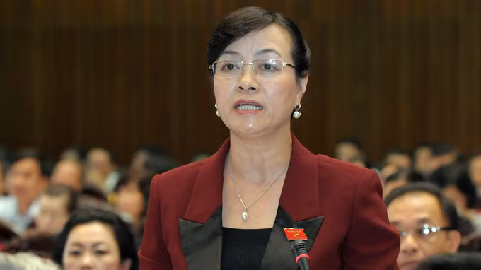 ĐBQH Nguyễn Thị Quyết Tâm. Ảnh: TTO