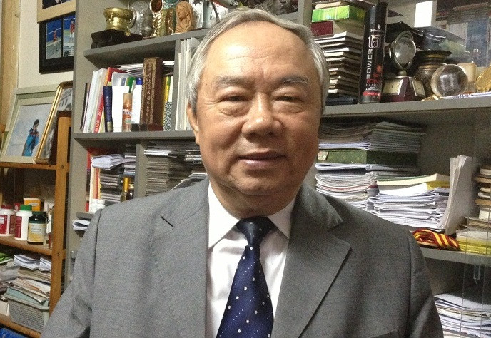 Ông Vũ Mão: "Lòng dân có yên thì đất nước mới mạnh, đó là đạo lý muôn đời". Ảnh: Ngọc Quang.