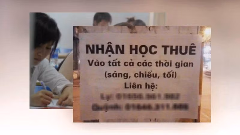 Học thuê, thi hộ đang là một vấn nạn của đào tạo tại chức, cao học (Ảnh: Vũ Ninh)
