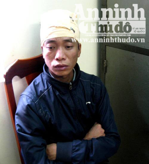 Vũ Hải Hào tại cơ quan công an (Ảnh: ANTĐ)