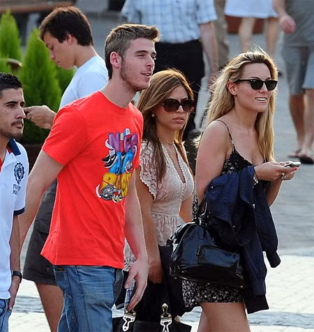 Edurne và De Gea đang rất hạnh phúc bên nhau. Ảnh: Sun