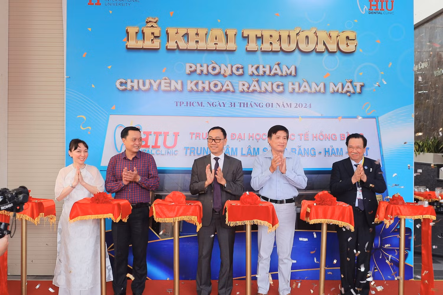 Khánh thành cơ sở mới của Phòng Khám - Trung tâm lâm sàng HIU Clinic (ảnh: HIU)
