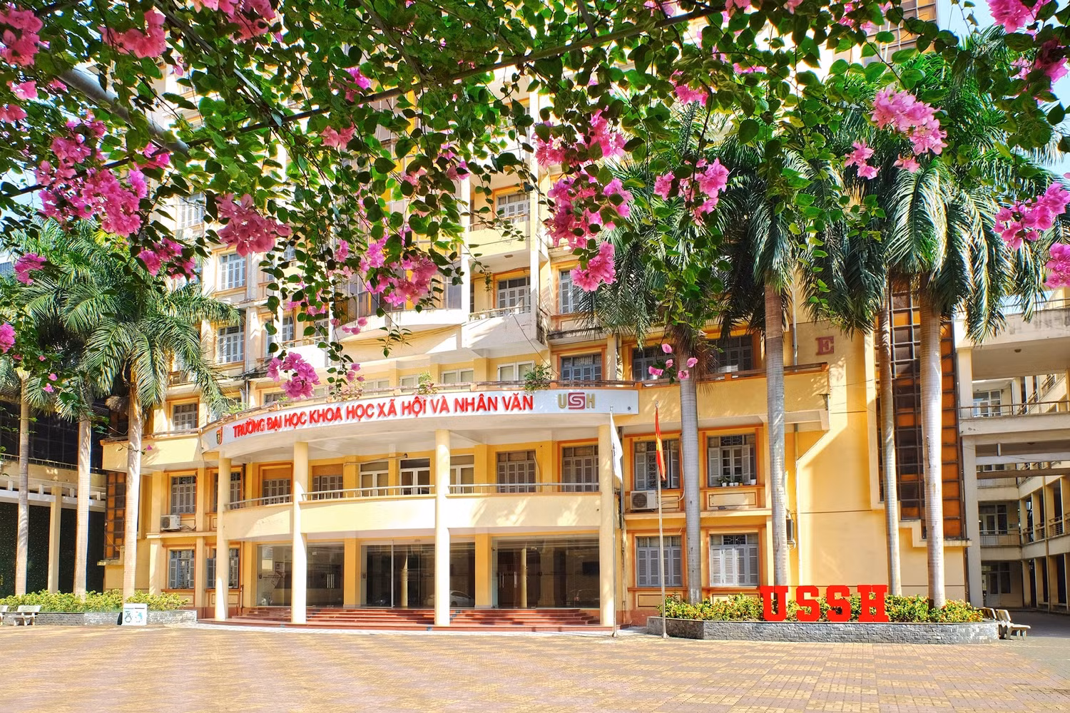 Trường Đại học Khoa học Xã hội và Nhân văn. Ảnh: Website nhà trường.