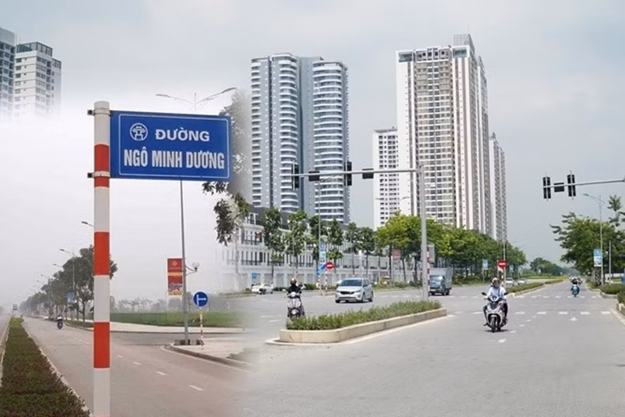 Chưa rõ trách nhiệm thuộc về ai khi có tên đường Ngô Minh Dương trái phép