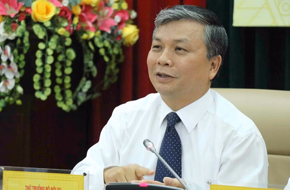 Thứ trưởng Bộ Nội vụ Nguyễn Trọng Thừa. Ảnh: VOV Thứ trưởng Bộ Nội vụ Nguyễn Trọng Thừa. Ảnh: VOV