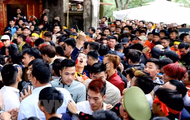 Lễ hội cần được tổ chức đúng nội dung, mang đến những giá trị văn hóa tốt đẹp. ảnh: TTXVN.