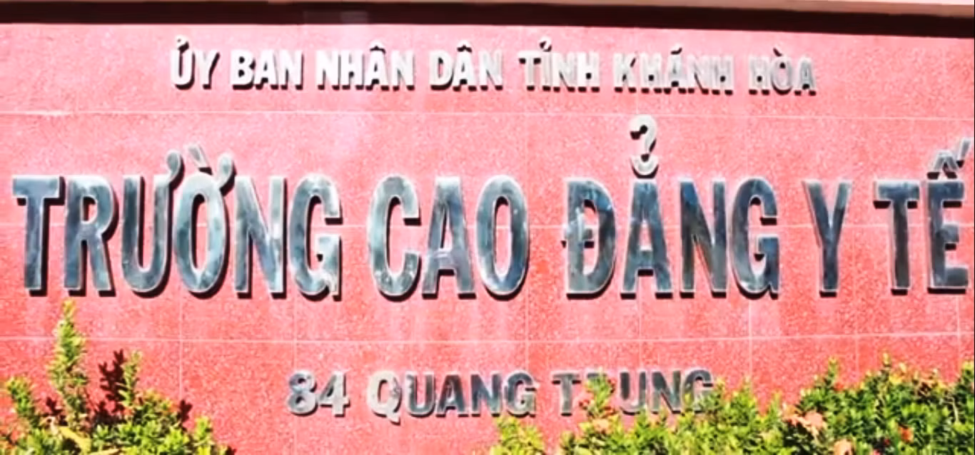 Trường Cao đẳng Y tế Khánh Hòa, nơi để xảy ra lạm thu gần 20 tỷ đồng trong giai đoạn 2016-2017 và 2017-2018. Ảnh: TA