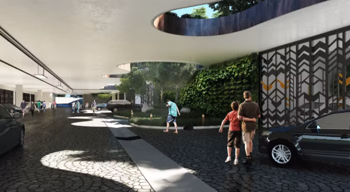 Phối cảnh tầng hầm khu City Villas, với toàn bộ hệ thống giao thông đường bộ được ngầm hóa, tiện nghi và an ninh đến từng căn biệt thự. Phối cảnh tầng hầm khu City Villas, với toàn bộ hệ thống giao thông đường bộ được ngầm hóa, tiện nghi và an ninh đến từng căn biệt thự.