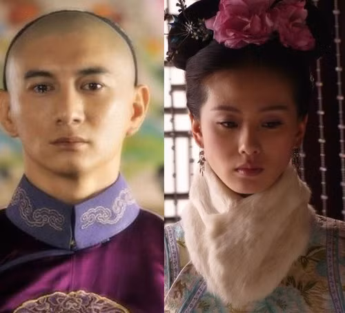 Diệp Hy (Lưu Thi Thi) và Tứ Gia (Ngô Kỳ Long) phim “Bộ bộ kinh tâm”.