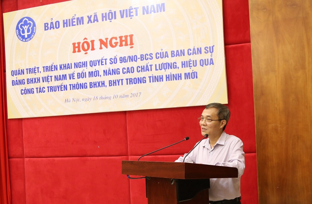 Ông Phạm Lương Sơn - Phó Tổng Giám đốc Bảo hiểm xã hội Việt Nam cho rằng, toàn ngành cần phát huy vai trò tích cực, chủ động, tập trung trí tuệ và sức mạnh tổng hợp nâng cao chất lượng, hiệu quả truyền thông về chính sách, pháp luật Bảo hiểm xã hội, Bảo hiểm y tế. Ảnh: Bảo hiểm xã hội Việt Nam Ông Phạm Lương Sơn - Phó Tổng Giám đốc Bảo hiểm xã hội Việt Nam cho rằng, toàn ngành cần phát huy vai trò tích cực, chủ động, tập trung trí tuệ và sức mạnh tổng hợp nâng cao chất lượng, hiệu quả truyền thông về chính sách, pháp luật Bảo hiểm xã hội, Bảo hiểm y tế. Ảnh: Bảo hiểm xã hội Việt Nam