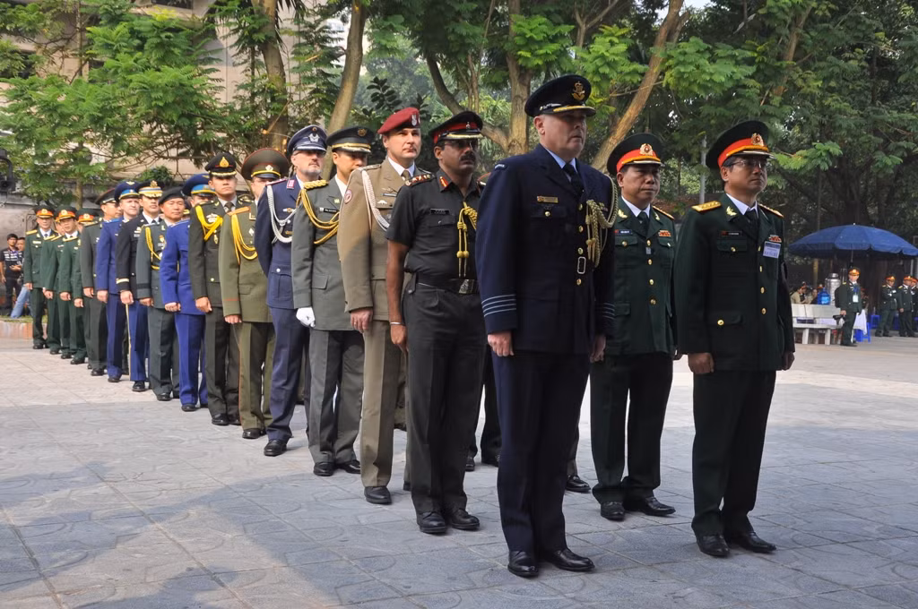 Tùy viên quân sự các nước tại Việt Nam.