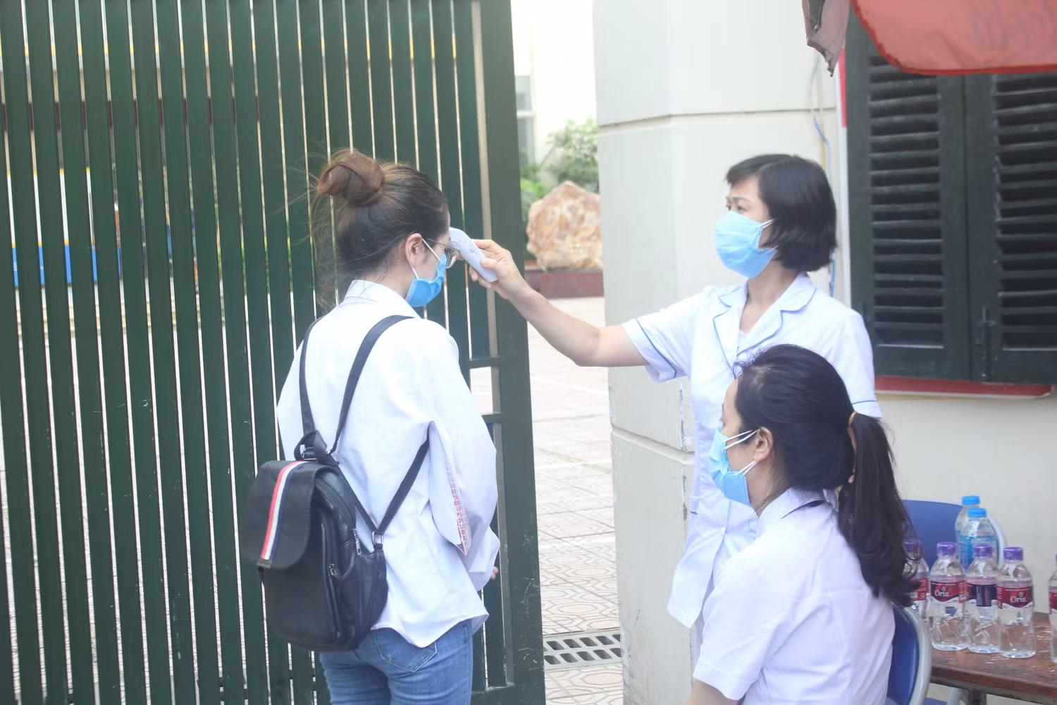 Đảm bảo diễn ra kỳ thi an toàn (Ảnh:V.N)