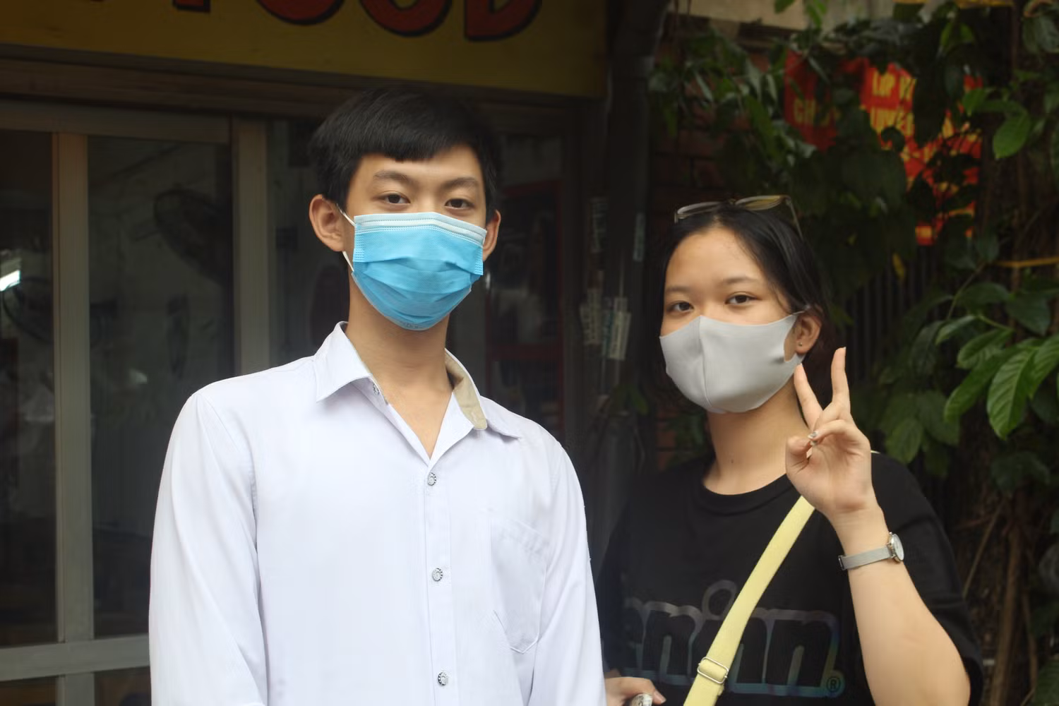 Thí sinh chuẩn bị tâm lý tốt cho ngày thi cuối cùng (Ảnh: VN)
