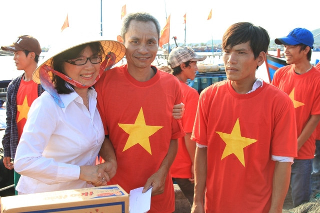 Ra khơi vững vàng anh nhé...