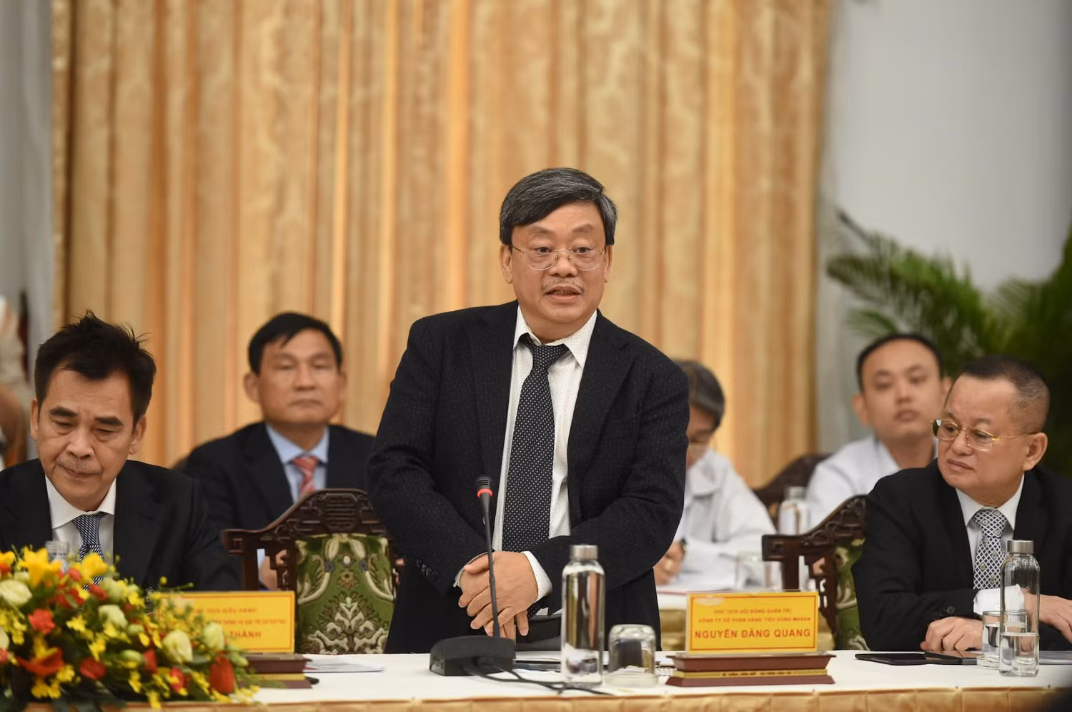 Ông Nguyễn Đăng Quang, Chủ tịch Công ty Masan: Nâng cao năng lực cạnh tranh và định hướng tiêu dùng từ Chính phủ tạo động lực cho phát triển. Ảnh: VGP/Quang Hiếu