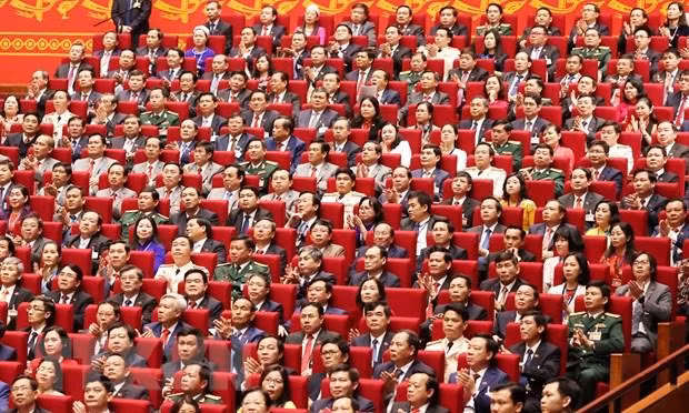 Các đại biểu dự phiên khai mạc Đại hội. (Ảnh: TTXVN) Các đại biểu dự phiên khai mạc Đại hội. (Ảnh: TTXVN)