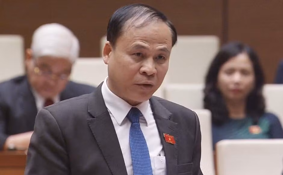 Đại biểu Nguyễn Bắc Việt, đoàn Ninh Thuận. Ảnh: VGP Đại biểu Nguyễn Bắc Việt, đoàn Ninh Thuận. Ảnh: VGP