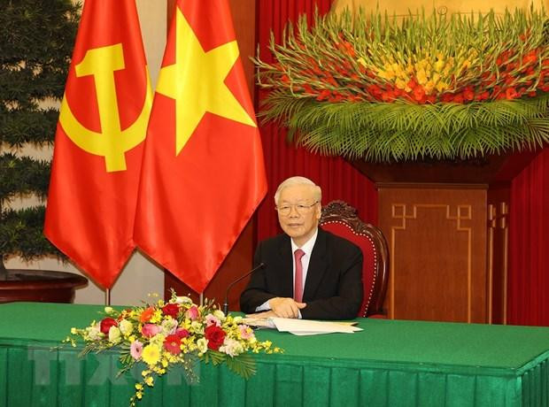 Tổng Bí thư Nguyễn Phú Trọng. (Ảnh: Trí Dũng/TTXVN)