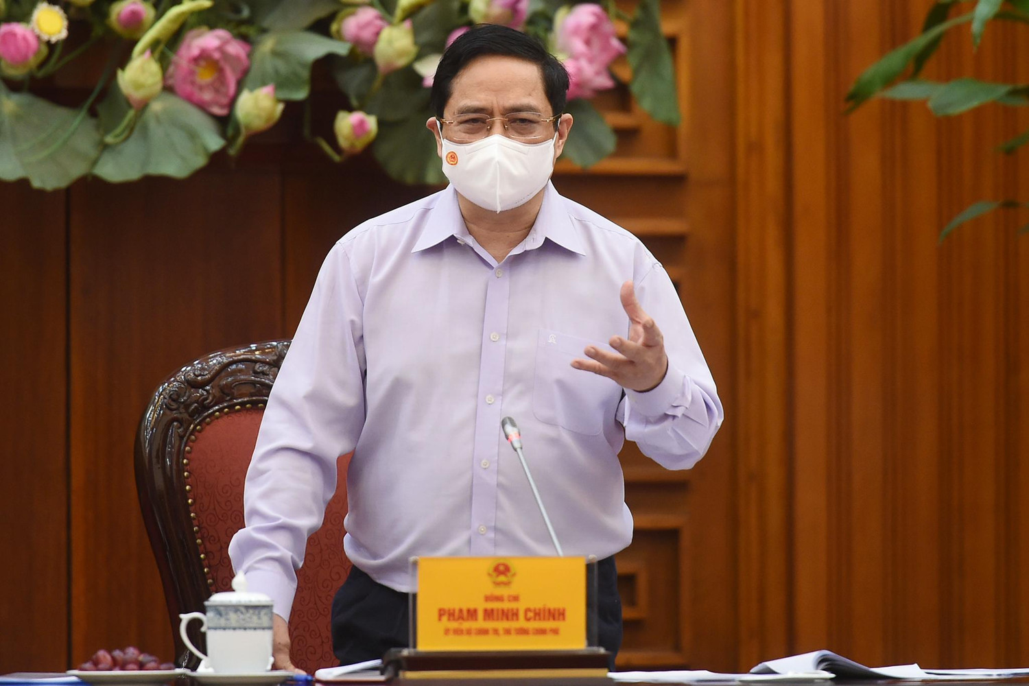 Thủ tướng Phạm Minh Chính: "Một trong những nguồn lực bên trong rất quan trọng là giá trị con người Việt Nam, cơ chế, chính sách, đường lối, tổ chức, vận hành tốt hay xấu đều do yếu tố con người quyết định". Ảnh: VGP Thủ tướng Phạm Minh Chính: "Một trong những nguồn lực bên trong rất quan trọng là giá trị con người Việt Nam, cơ chế, chính sách, đường lối, tổ chức, vận hành tốt hay xấu đều do yếu tố con người quyết định". Ảnh: VGP
