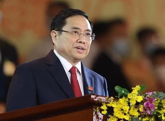 Quốc hội bầu đồng chí Phạm Minh Chính giữ chức Thủ tướng Chính phủ.
