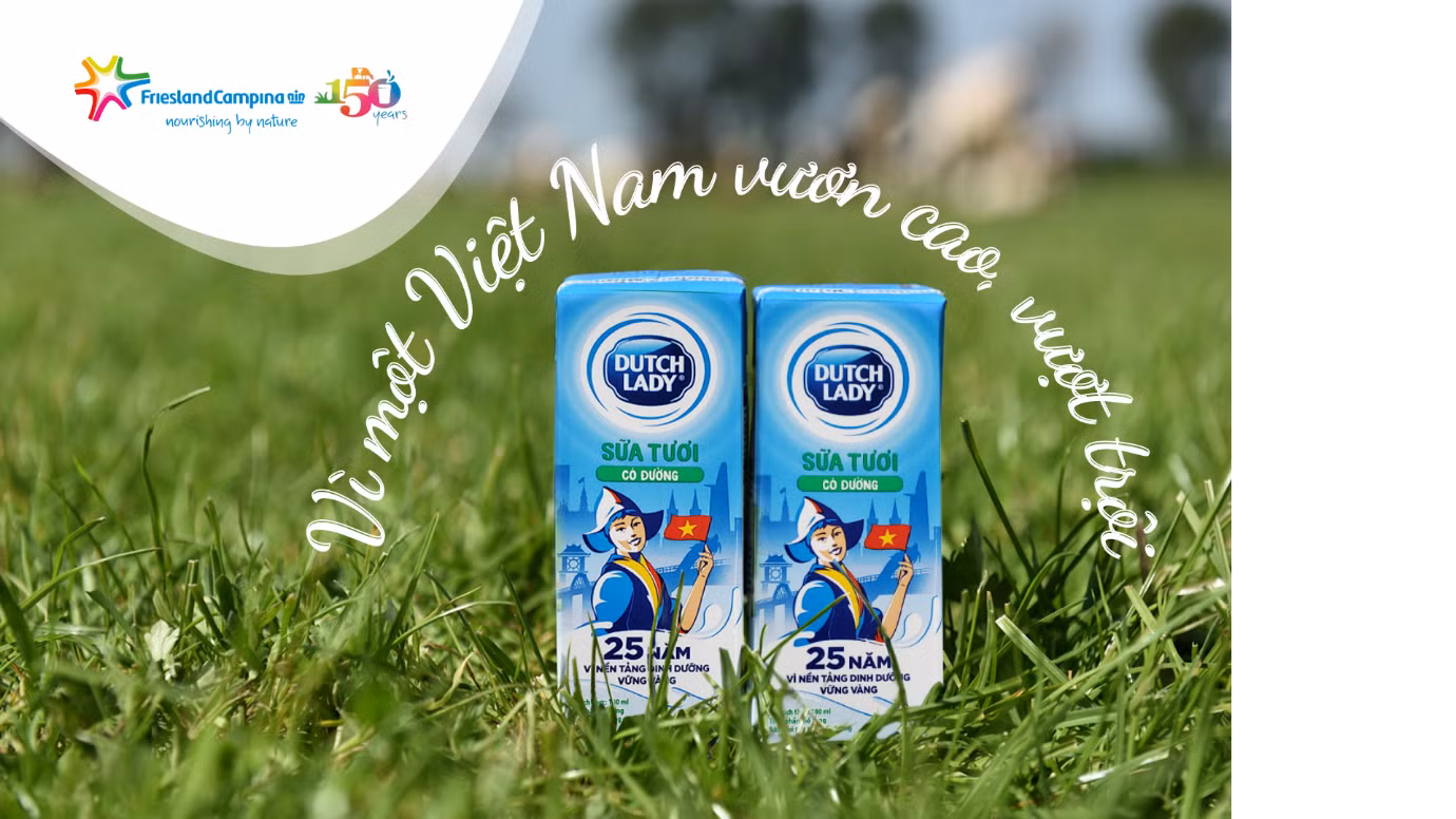 Phiên bản kỷ niệm 25 năm tại Việt nam: Cô Gái Hà Lan 25 năm vì nền tảng dinh dưỡng vững vàng