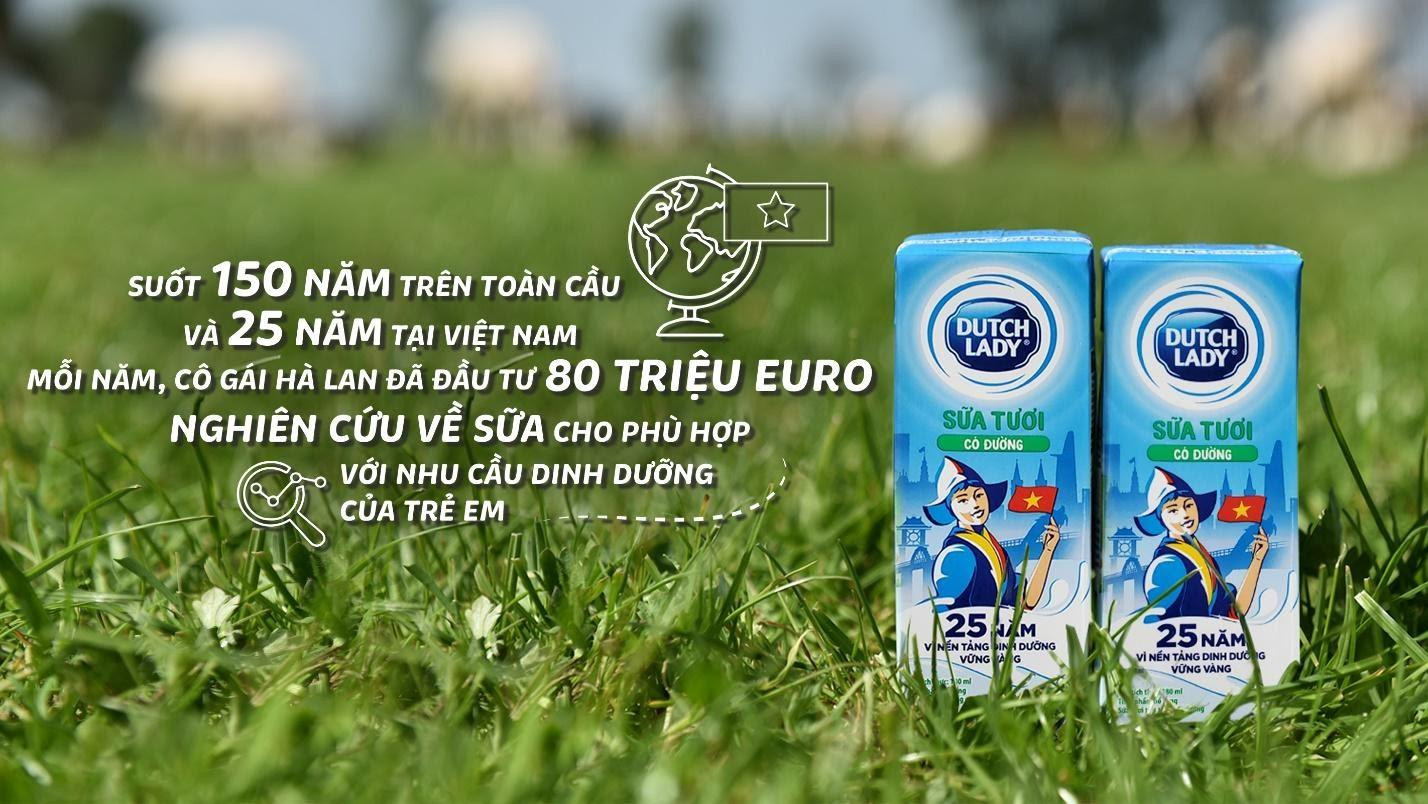 Mỗi năm, Cô Gái Hà Lan đã đầu tư hơn 80 triệu đô la Mỹ để nghiên cứu sản phẩm phù hợp với người tiêu dùng. Mỗi năm, Cô Gái Hà Lan đã đầu tư hơn 80 triệu đô la Mỹ để nghiên cứu sản phẩm phù hợp với người tiêu dùng.