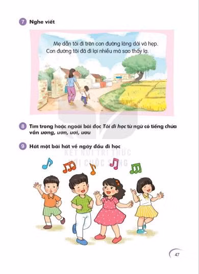 Hoạt động sau khi đọc văn bản "Tôi đi học" (tiếp theo) Hoạt động sau khi đọc văn bản "Tôi đi học" (tiếp theo)