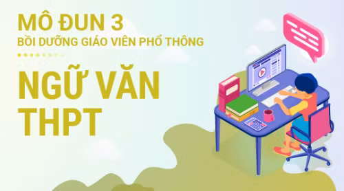 Nhiều giáo viên cho rằng nội dung bồi dưỡng modul 3 môn Ngữ văn dàn trải, cũ kĩ, nặng lí thuyết. (Ảnh do tác giả cung cấp) Nhiều giáo viên cho rằng nội dung bồi dưỡng modul 3 môn Ngữ văn dàn trải, cũ kĩ, nặng lí thuyết. (Ảnh do tác giả cung cấp)
