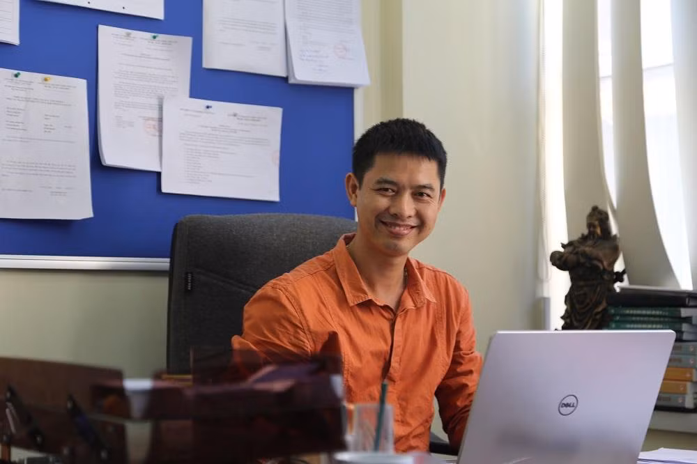 Tiến sĩ xã hội học Thân Trung Dũng - Giám đốc Trung tâm Đào tạo và Phát triển Tri thức – Viện Nghiên cứu Truyền thống và Phát triển (Ảnh: Nhân vật cung cấp)