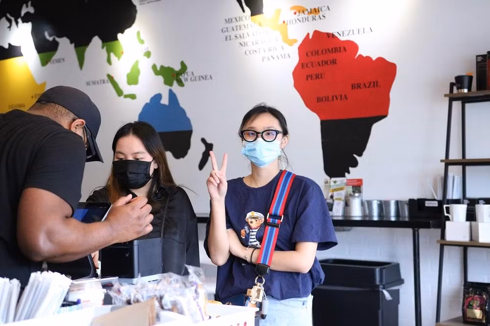 Hiện tại, Triều Hân đang theo học trường cấp 3 tại Mỹ. Ảnh: Nhân vật cung cấp