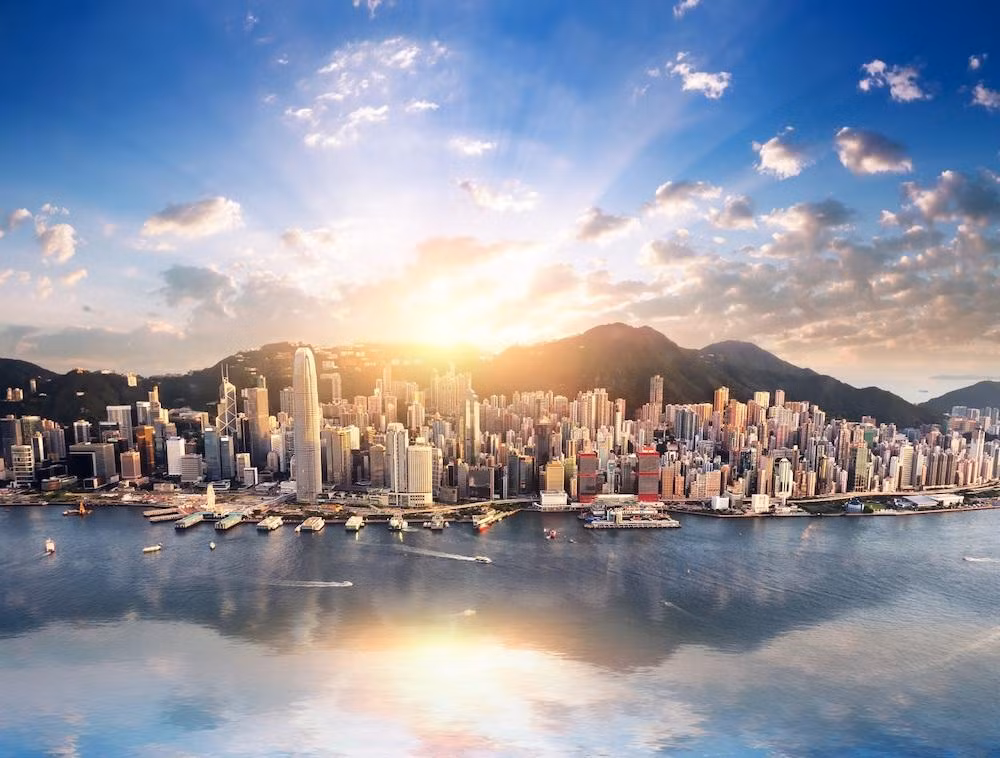 Cảng Victoria của Hong Kong luôn tấp nập du thuyền hạng sang Cảng Victoria của Hong Kong luôn tấp nập du thuyền hạng sang