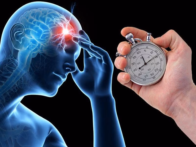 Trên thế giới, cứ 40 giây có một người bị đột quỵ. (Ảnh đồ họa: BVCC)